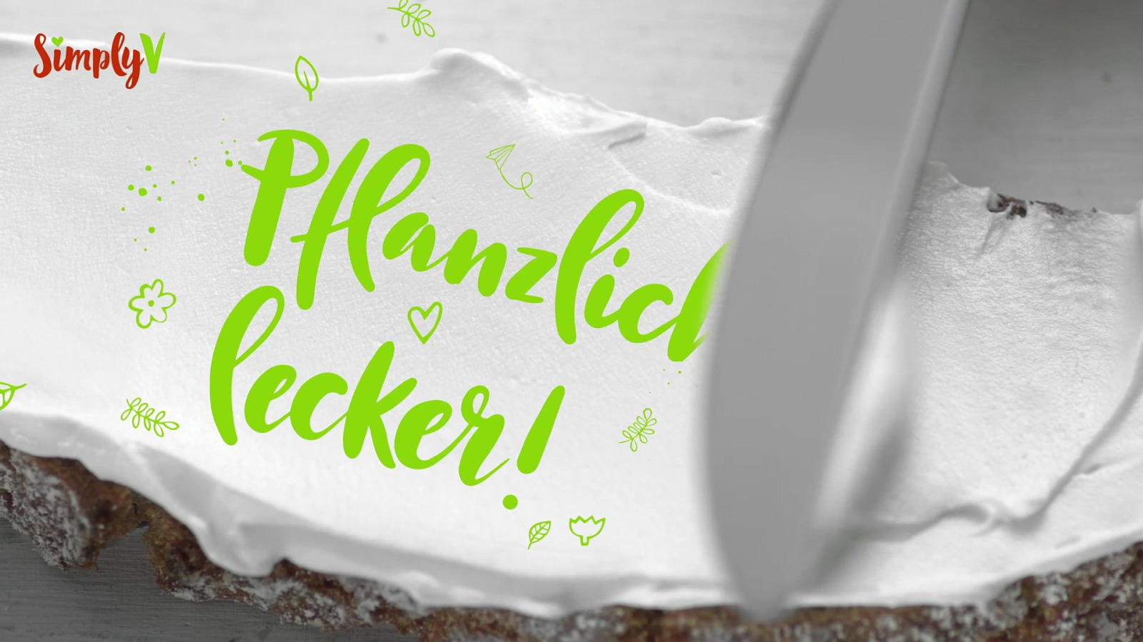 Simply V · Streichgenuss – Creamy spread and floating sandwich ingredients
