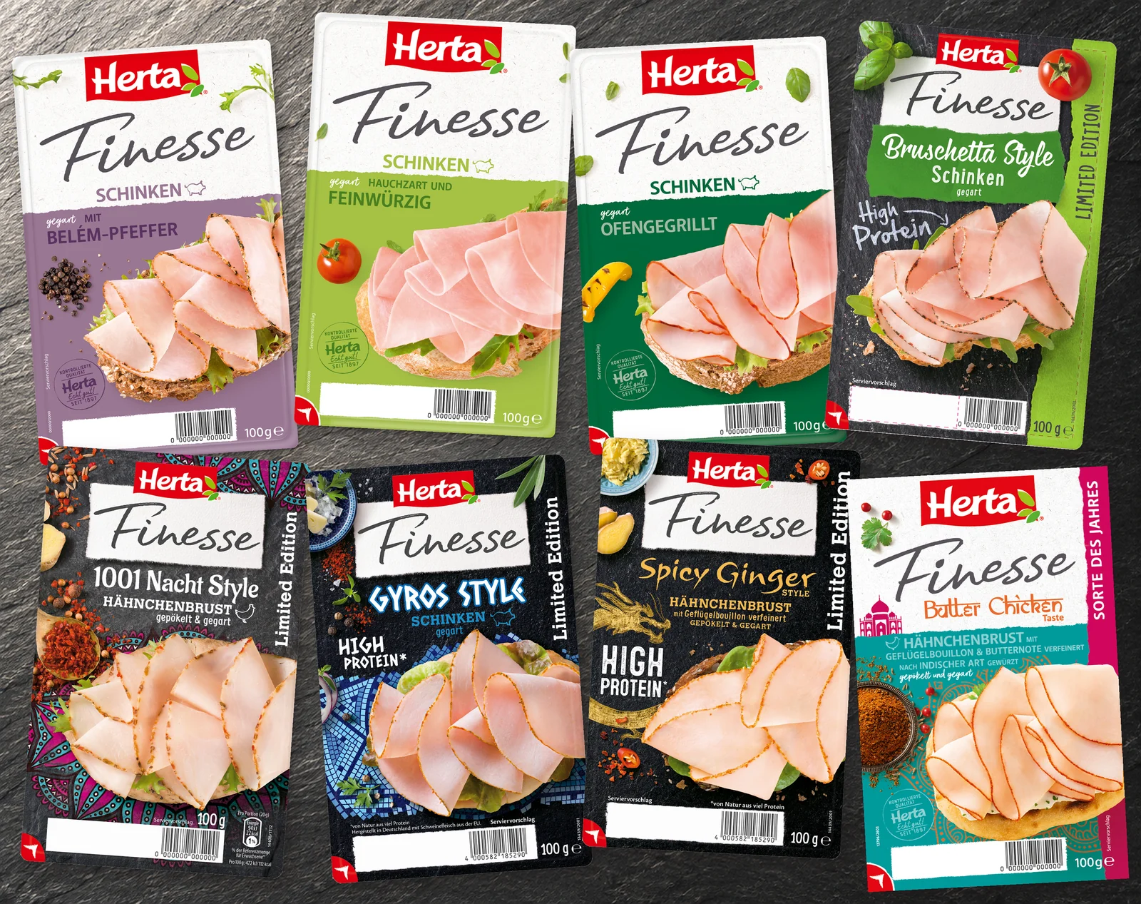 Herta · Finesse · Schinken & Editionen — Foodstyling by Nils Grapentin