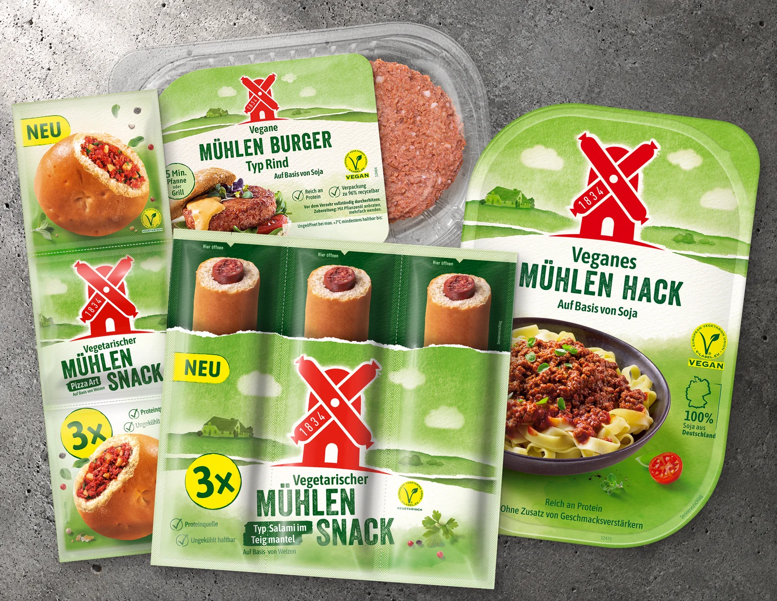 Rügenwalder · Burger, Hack & Snacks — Foodstyling by Nils Grapentin