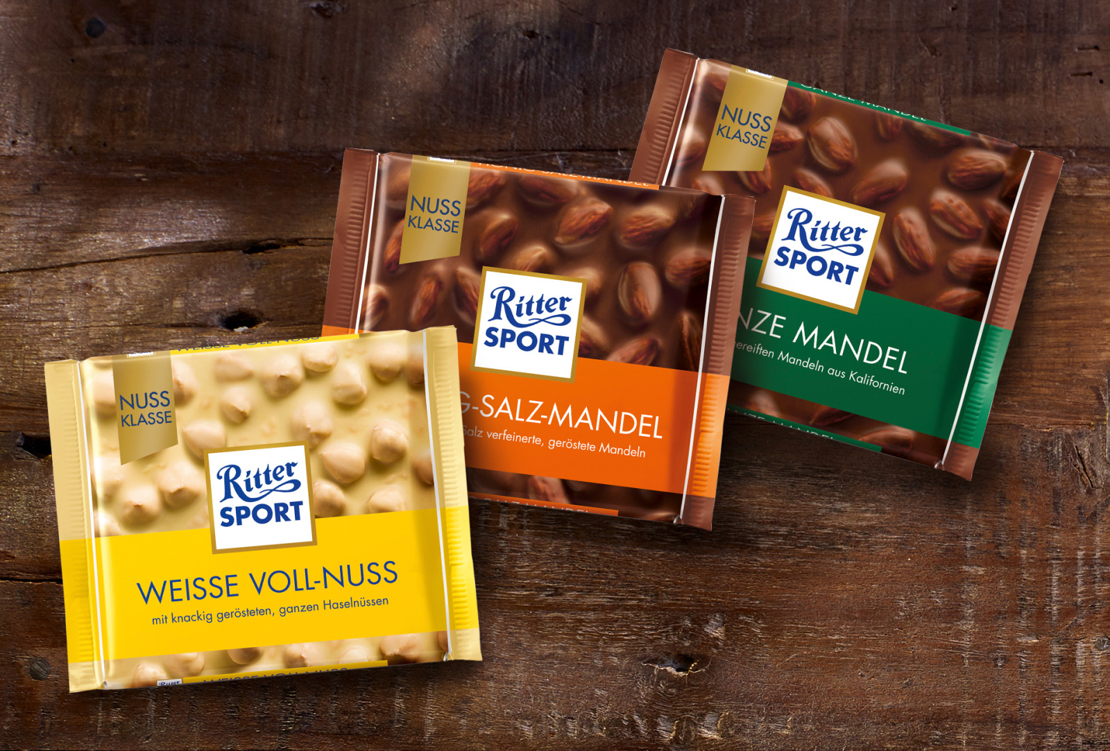 Ritter Sport · Nuss Klasse — foodstyling by Nils Grapentin