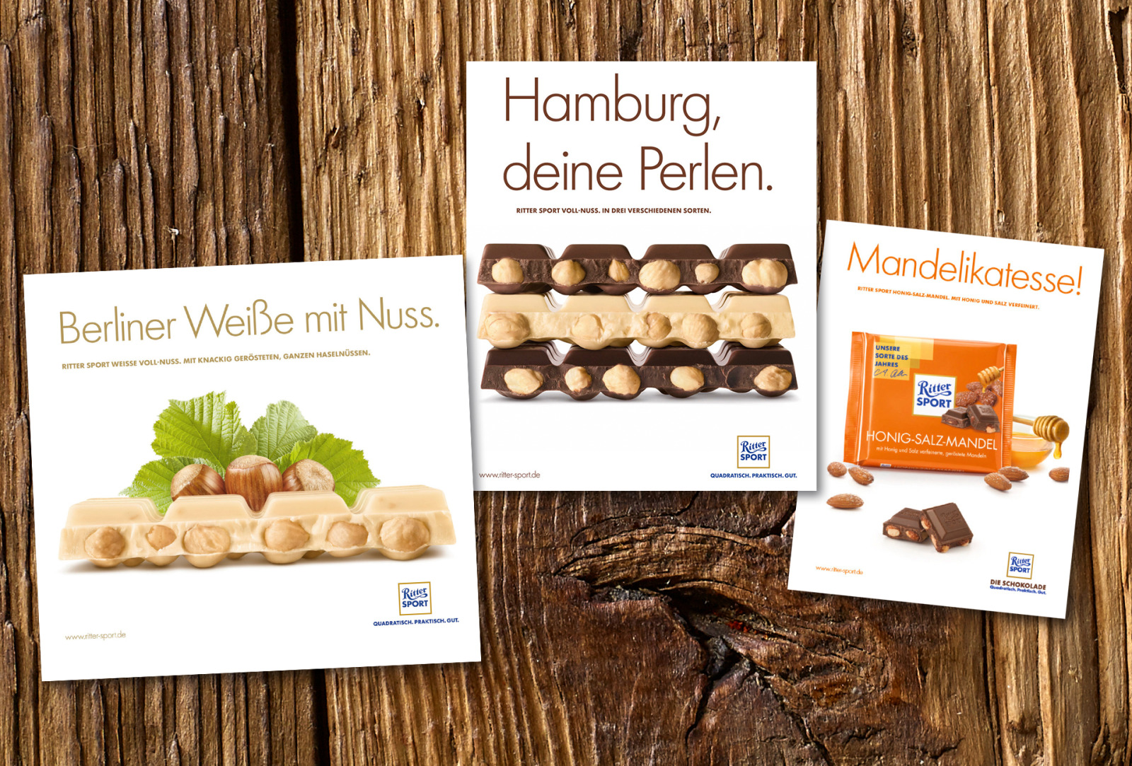 Ritter Sport · Posters — foodstyling by Nils Grapentin