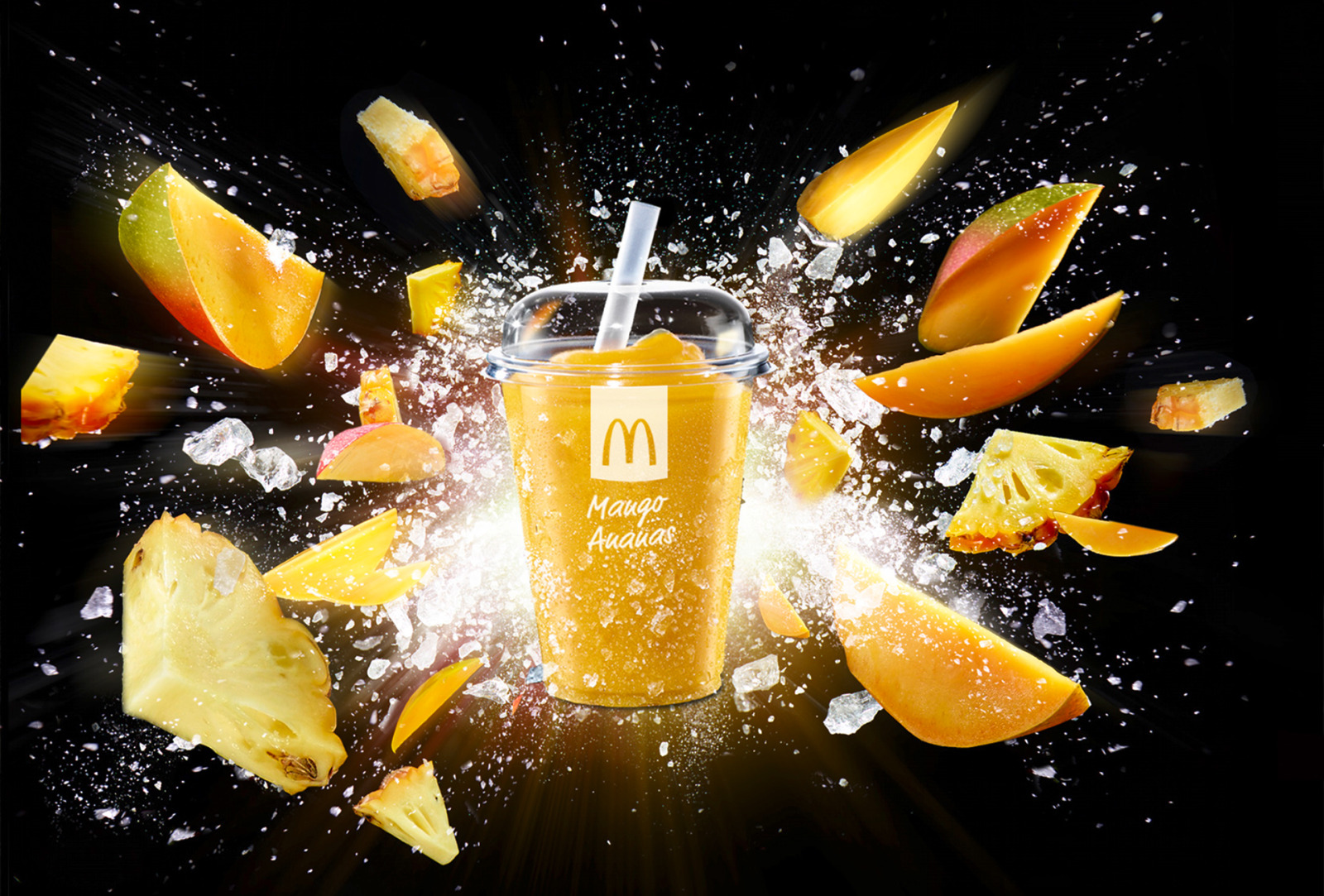 McDonald’s · Iced Fruit Smoothies — foodstyling by Nils Grapentin